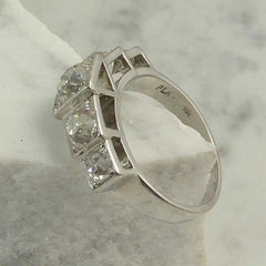 Art Deco Style 1.75 Carat Old Cut Diamond Ring, circa 1930s-1940s
