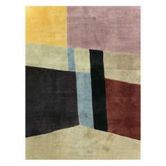 Art Deco Style 21st Century Tibetan Room Size Carpet