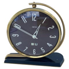 Vintage Art Deco Style 30 hr table clock By Smiths , c1930