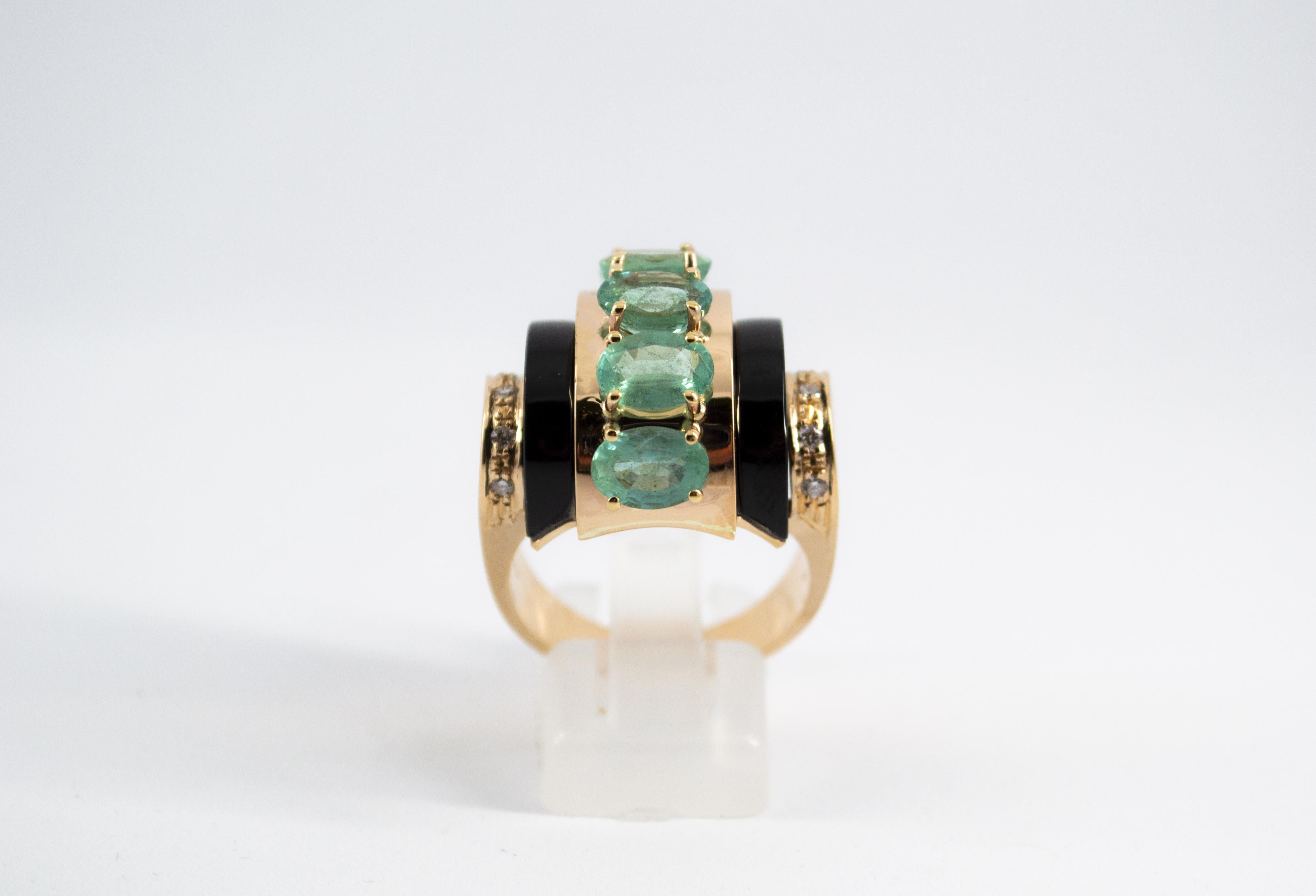 For any problems related to some materials contained in the items that do not allow shipping, please contact the seller with a private message to solve the problem.
We can ship every piece of our 1stdibs catalog worldwide.

This Ring is made of 14K
