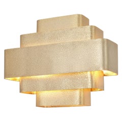 Art Deco Style and Dutch Design Textured Wall Light
