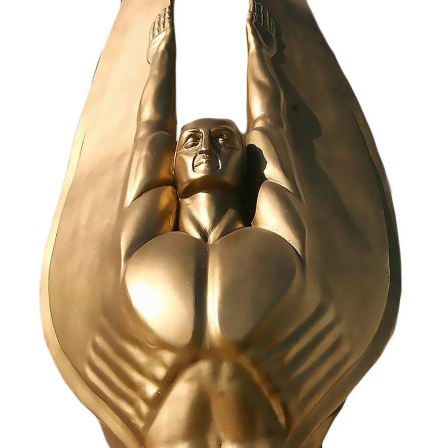 Sculpture d'anges de style Art Déco « ailes de la République » par Oskar J.W. Hansen en vente 1