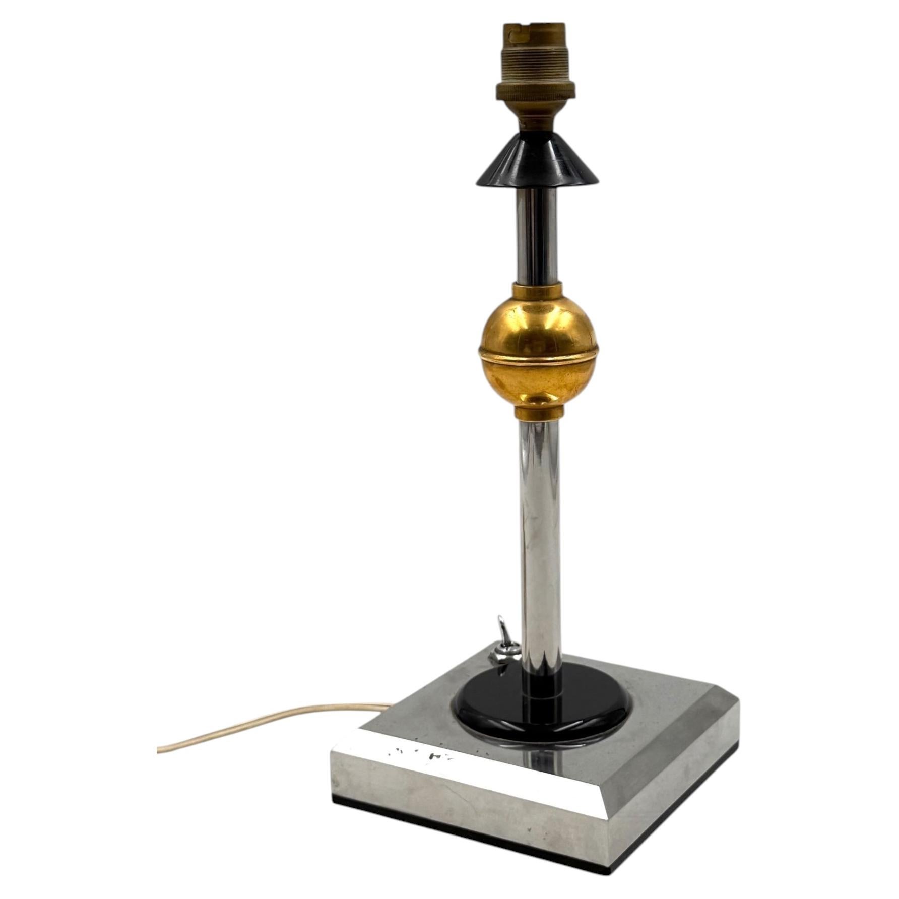 Art Deco-style Bakelite table lamp, France, 1980s For Sale