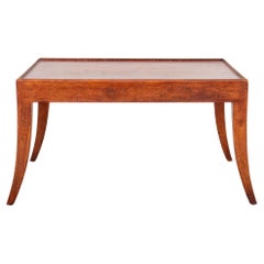 Art Deco Style Baker Milling Road Walnut End Table