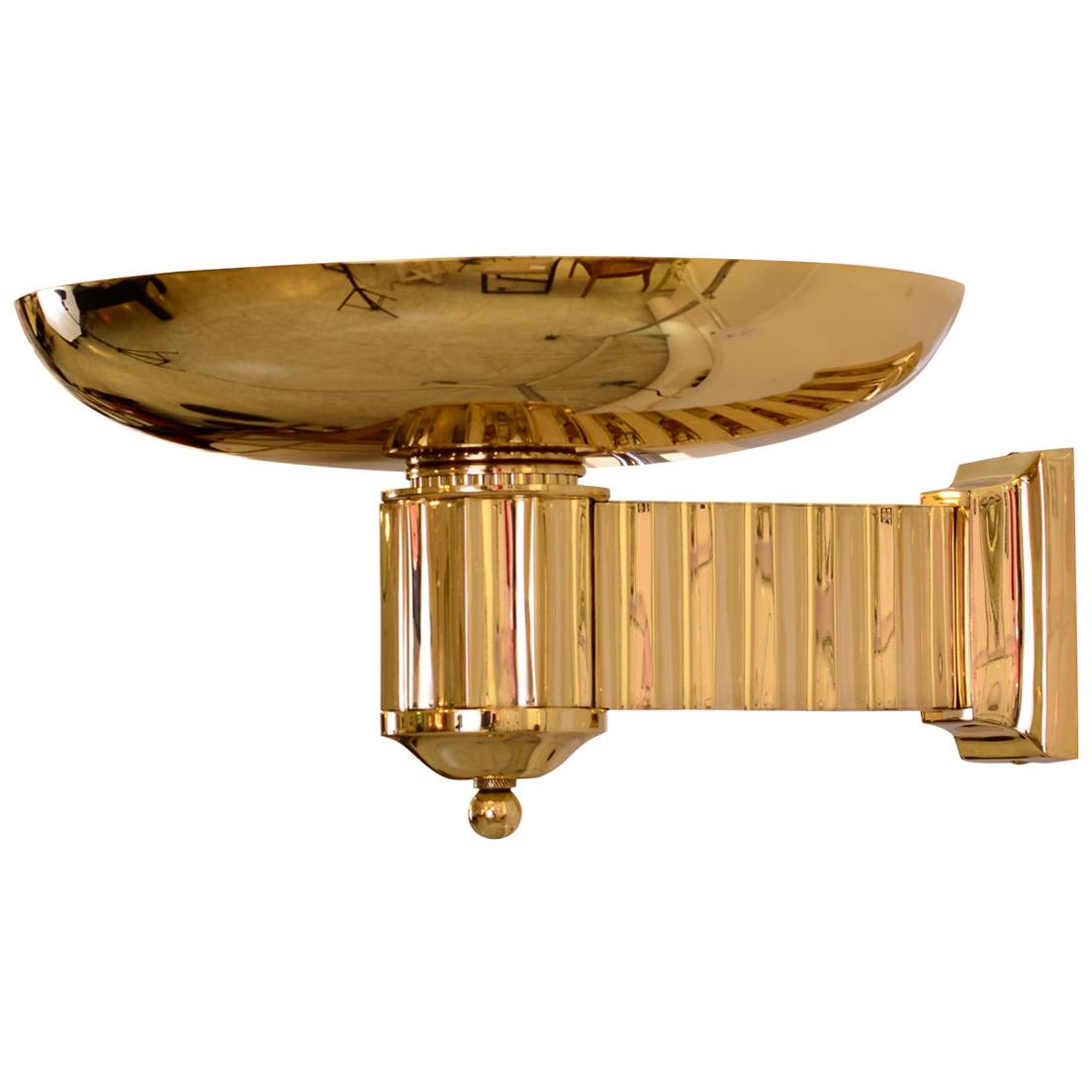 Unique wall-lamp which gives a wonderful up light.

Most components according to the UL regulations, with an additional charge we will UL-list and label our fixtures.
 