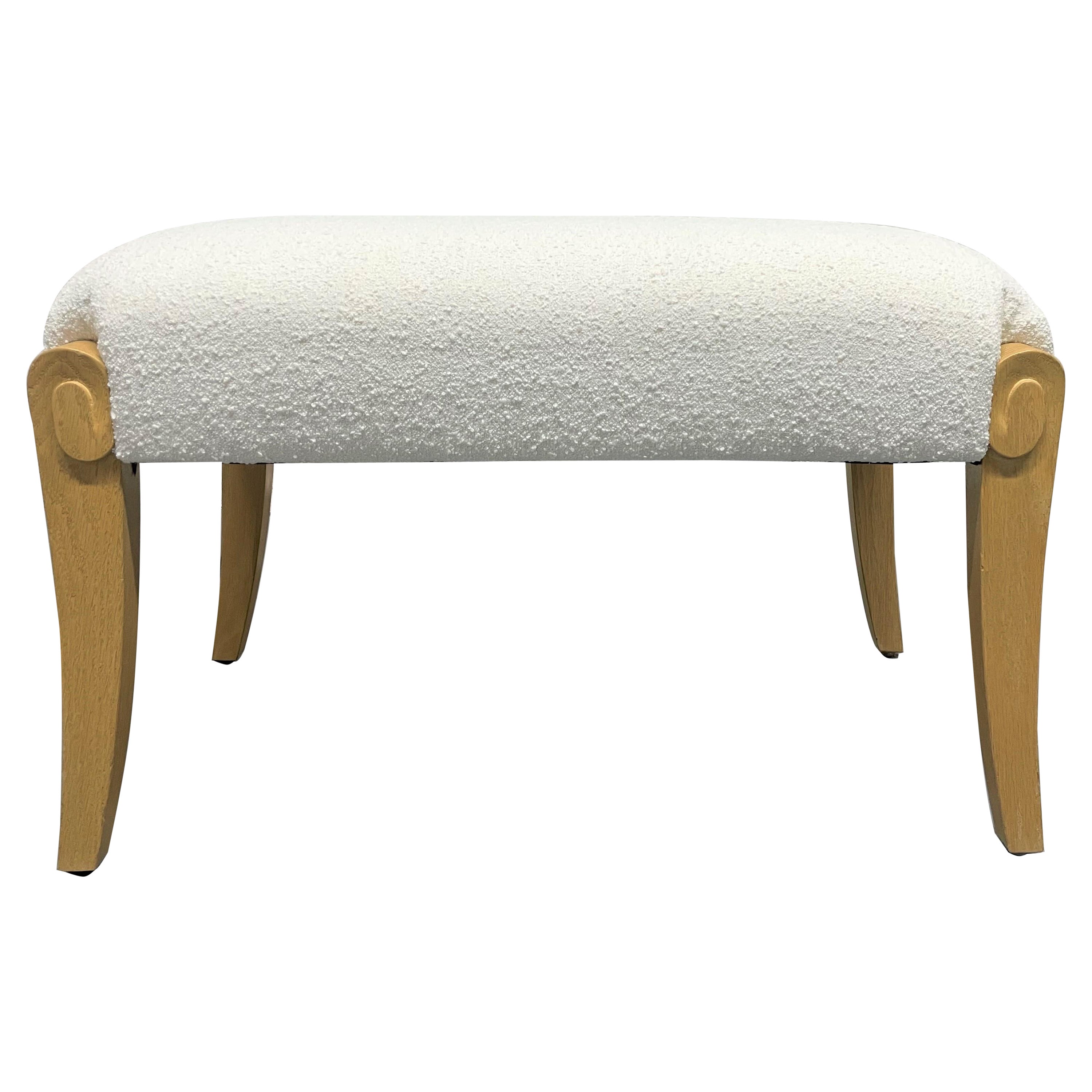 Art Deco Style Bench by Sally Sirkin Lewis for J. Robert Scott