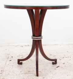 Art Deco Style Bolier & Co Greek Key Lamp Table