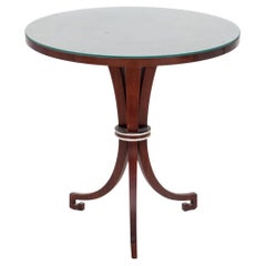 Art Deco Style Bolier & Co Greek Key Lamp Table