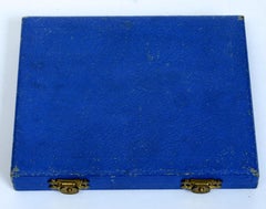 Art Deco Style Boxed Set Barker Brothers Ltd. Silver Sterling Demitasse Spoons