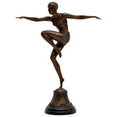 Art Deco Style Bronze Sculpture