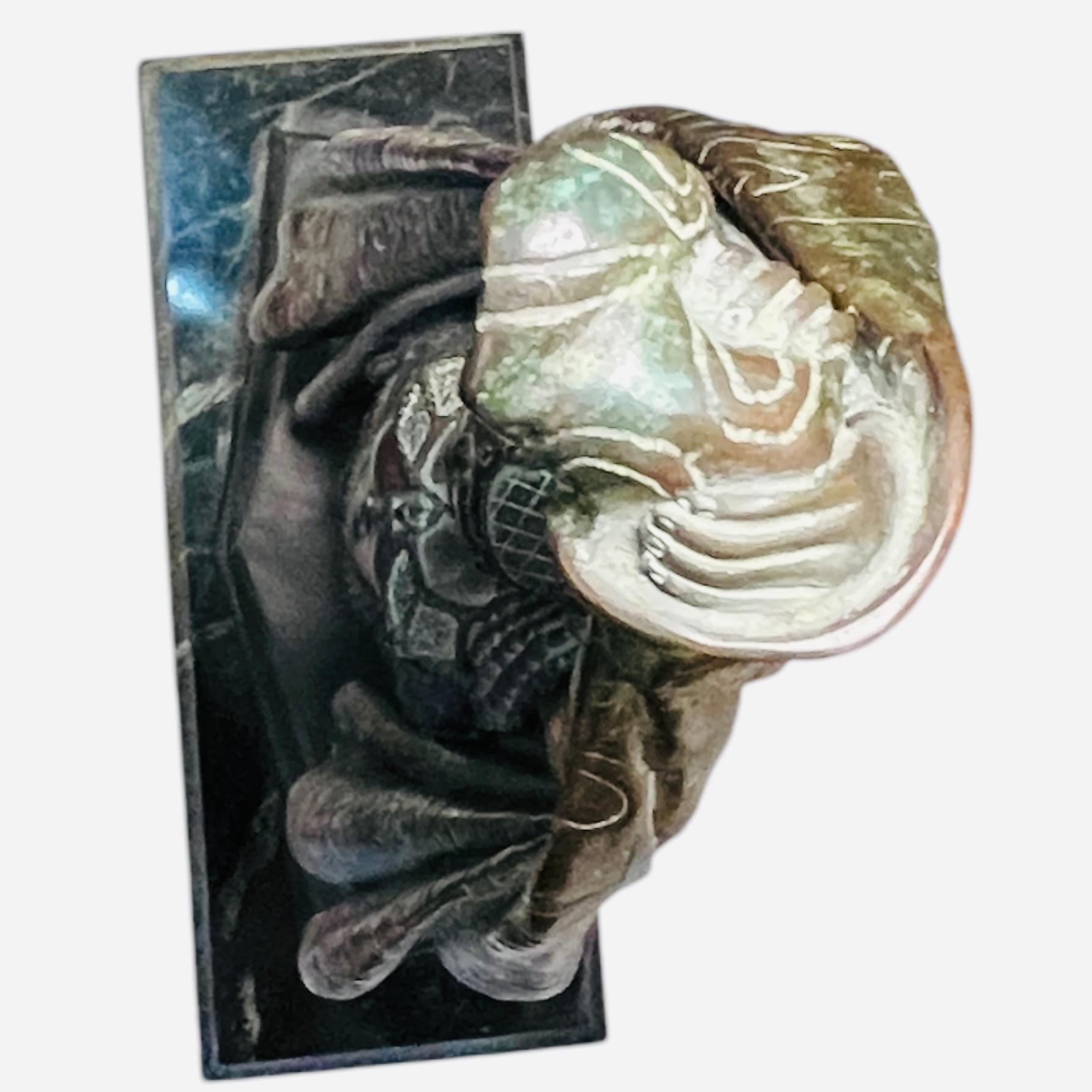 Cast Art Deco Style Bronze Sculpture Of A Dancer After Demetre Chiparus For Sale
