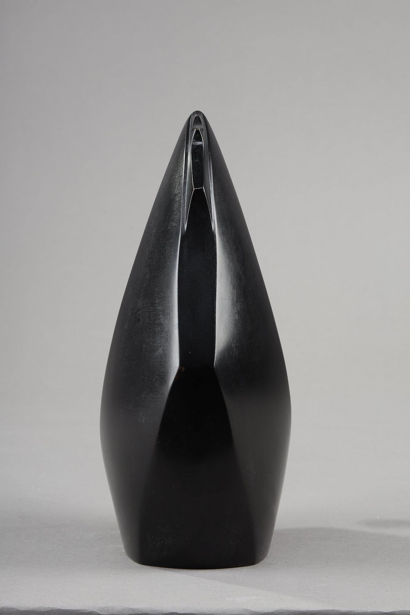 Sculpture en bronze de style Art Déco représentant un coq stylisé, originaire du Japon 1