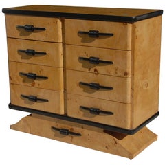 Vintage Deco Burl Dresser