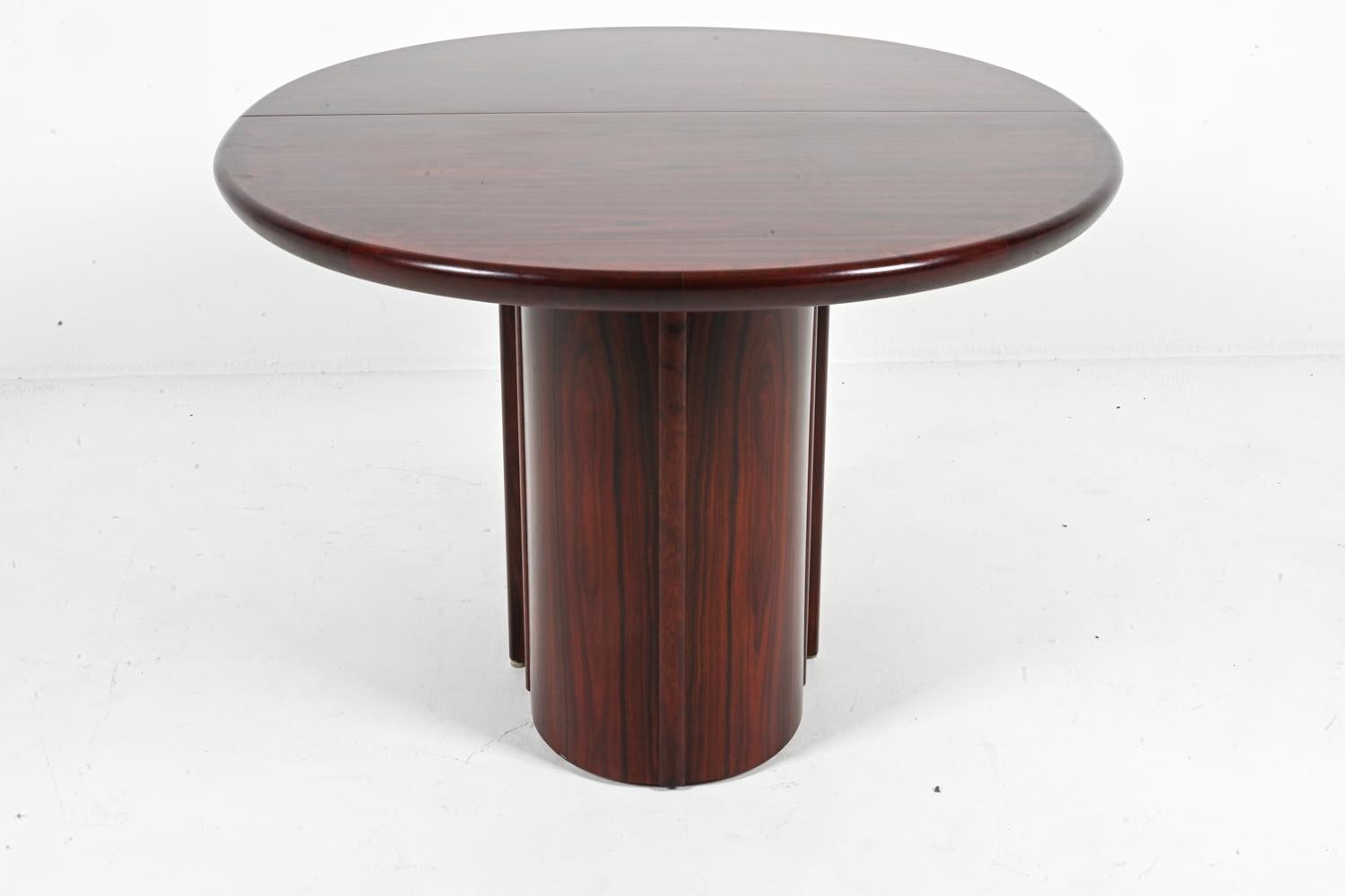 Art Deco-Style Butterfly Leaf Dining Table by Skovby, Denmark 1970's For Sale 7