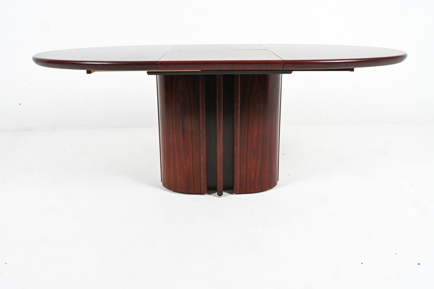 Danish Art Deco-Style Butterfly Leaf Dining Table by Skovby, Denmark 1970's For Sale