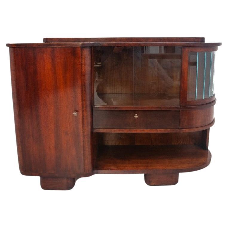 Art Deco style cabinet- bedside table from 1940s. For Sale