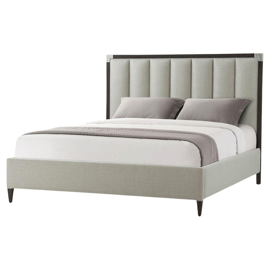 Art Deco Style California King Size Bed For Sale