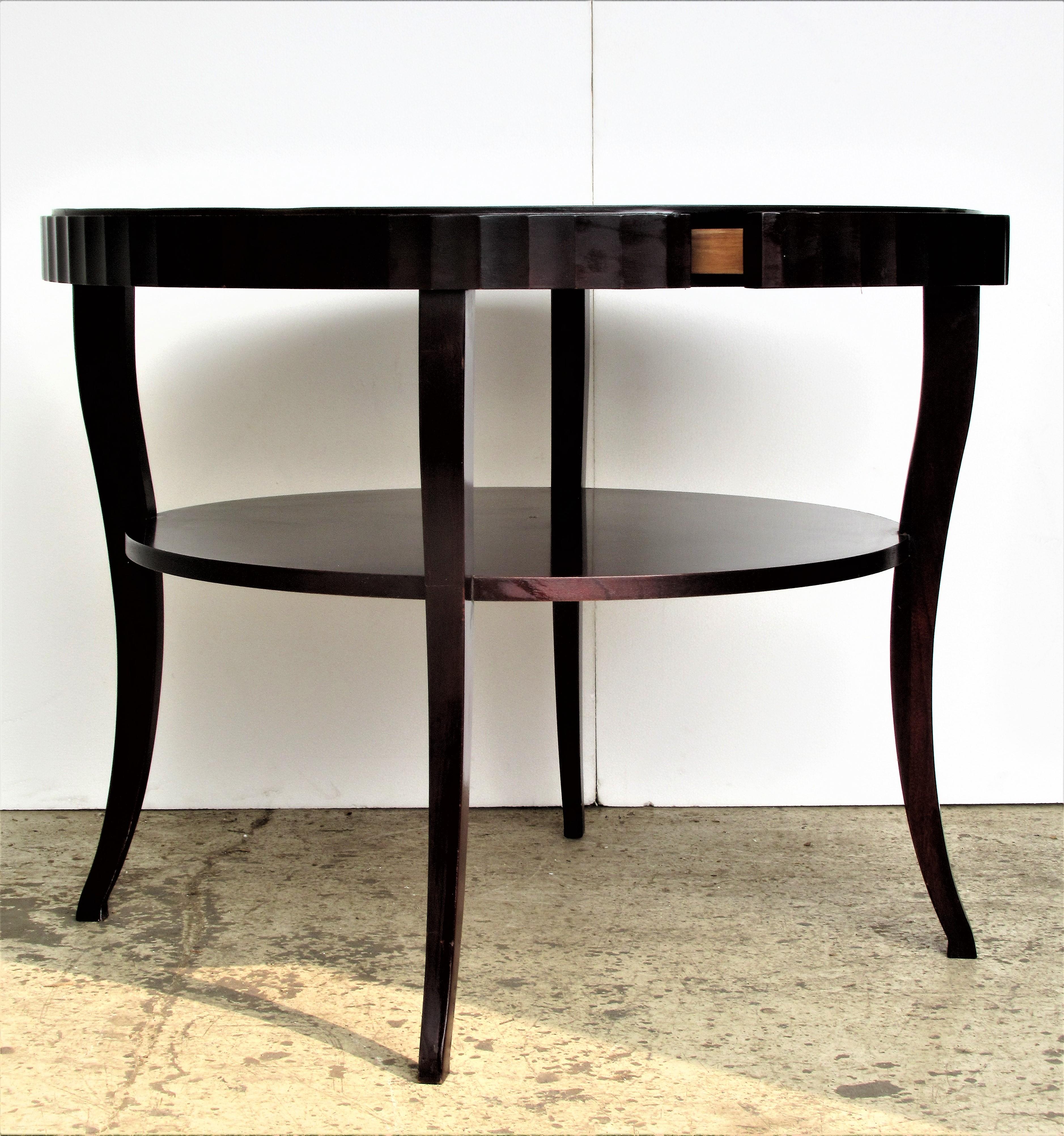 Art Deco Style Center Table by Barbara Barry for Baker Furniture 10