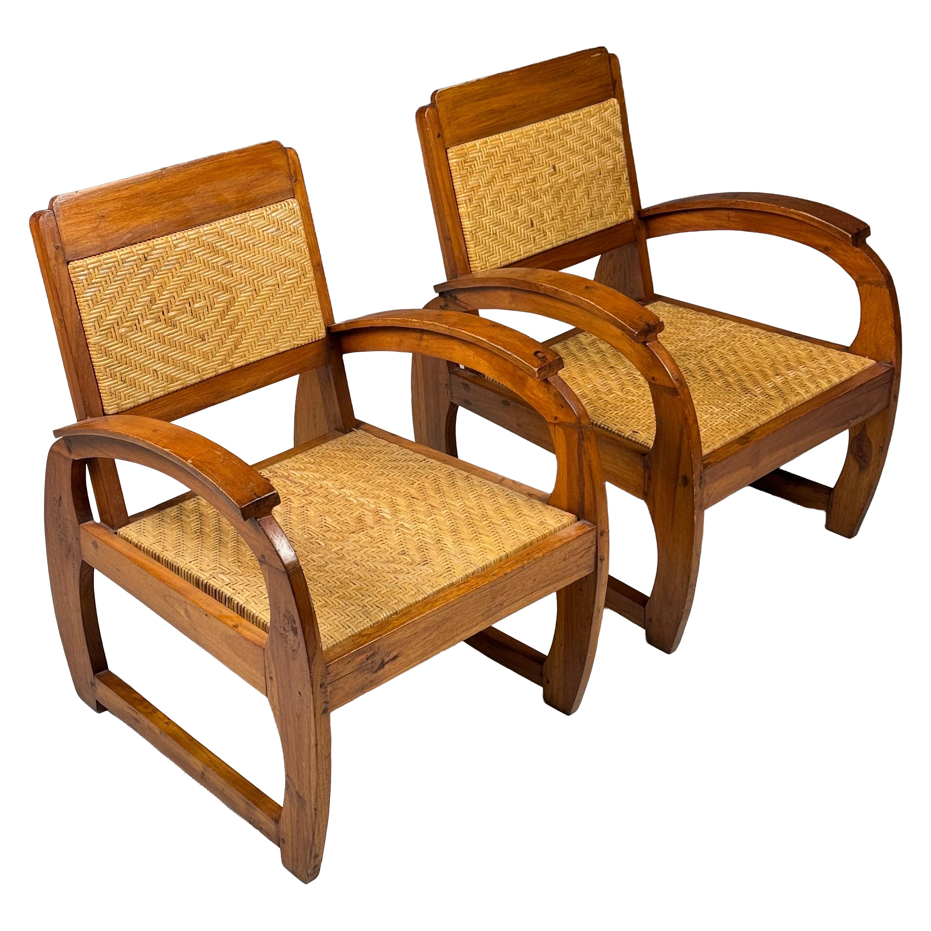 Chaises de style Art Déco 1930-1940