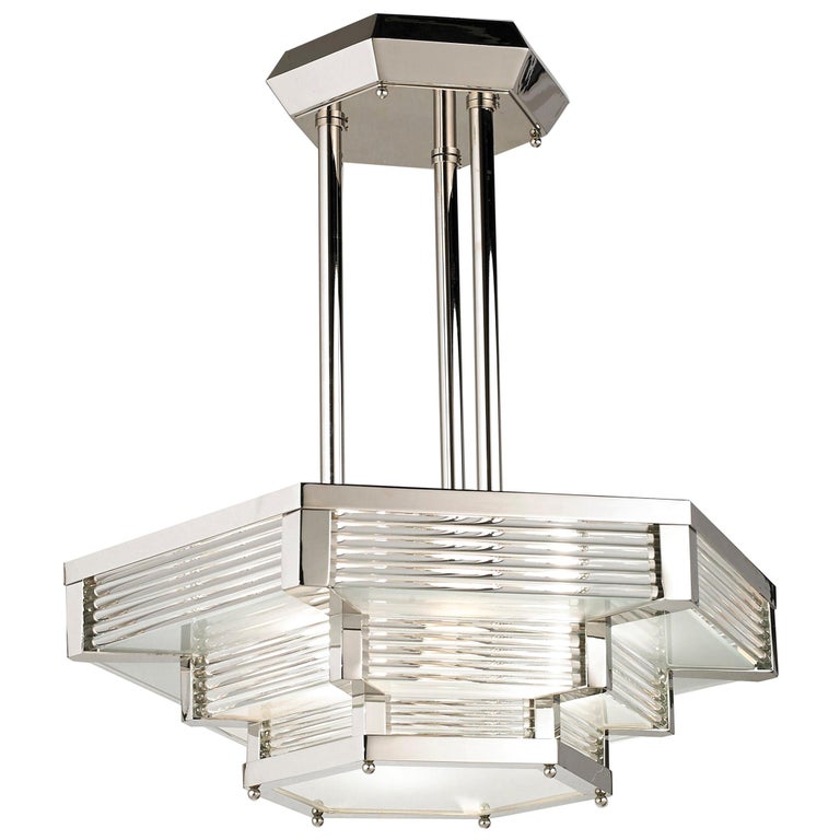 Art Deco Style Chandelier For At, Art Deco Style Chandelier Uk