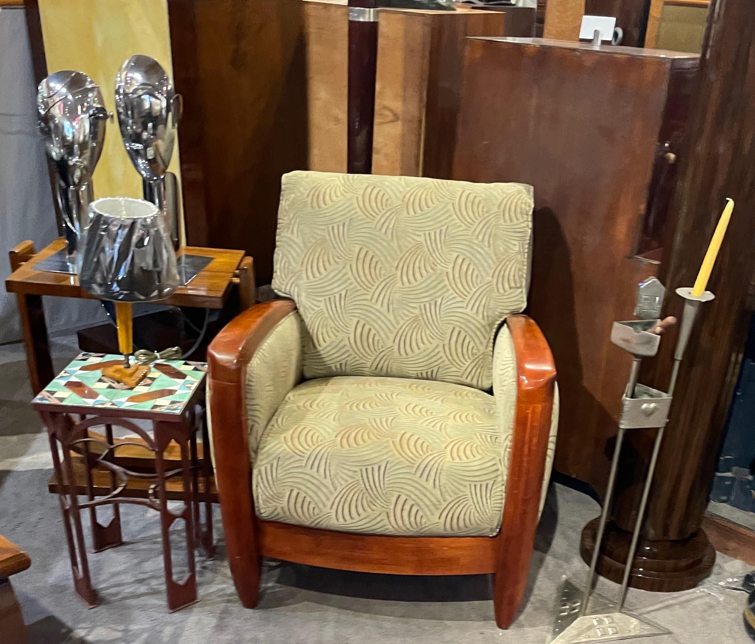 Art Deco Style Club Chairs In Good Condition In Oakland, CA