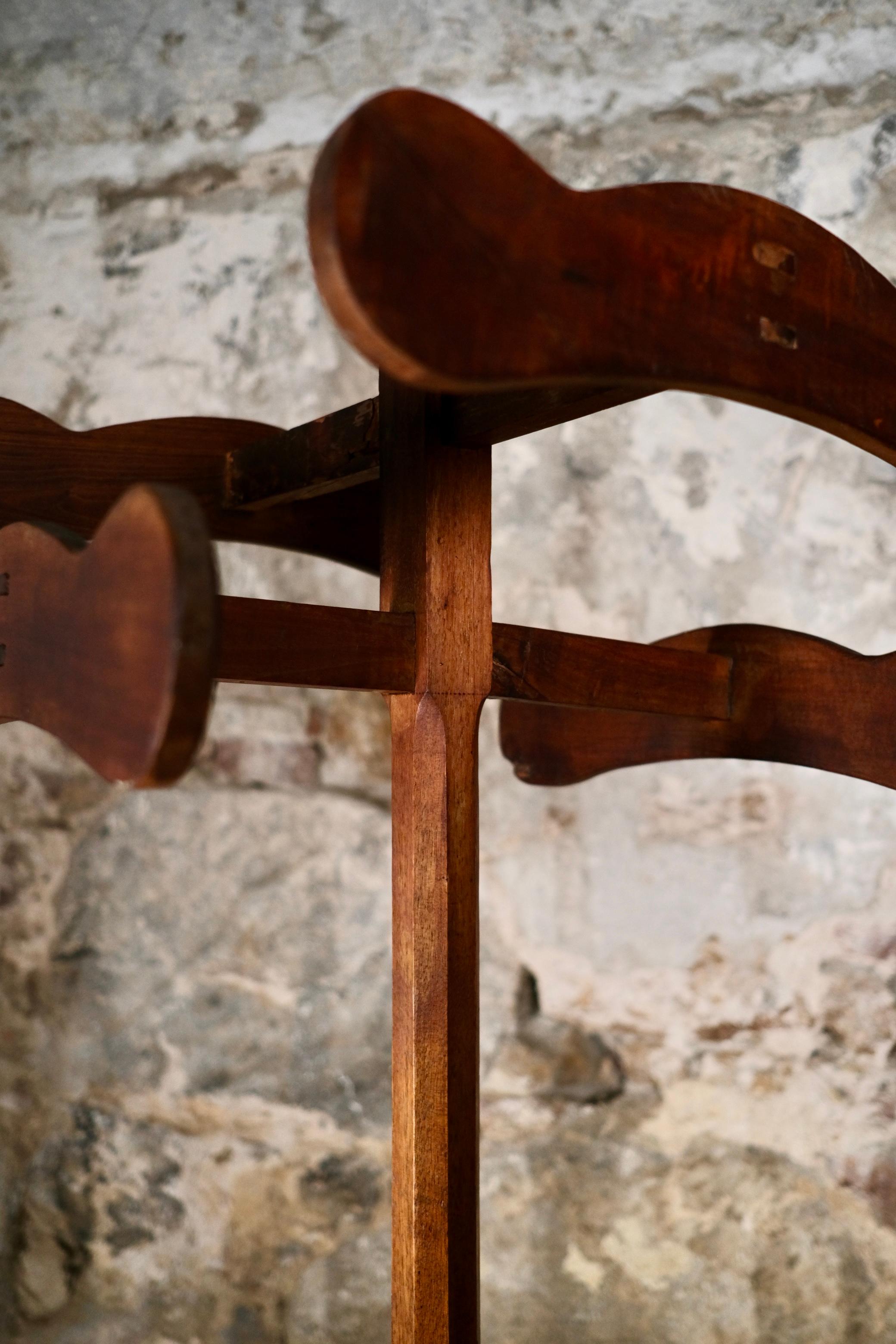 Quercia Appendiabiti in stile Art Déco in quercia, prodotto in Francia, inizio XX secolo in vendita