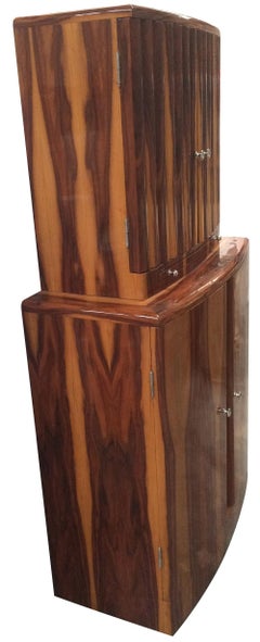 Art Deco Style Cocktail Cabinet Dry Bar