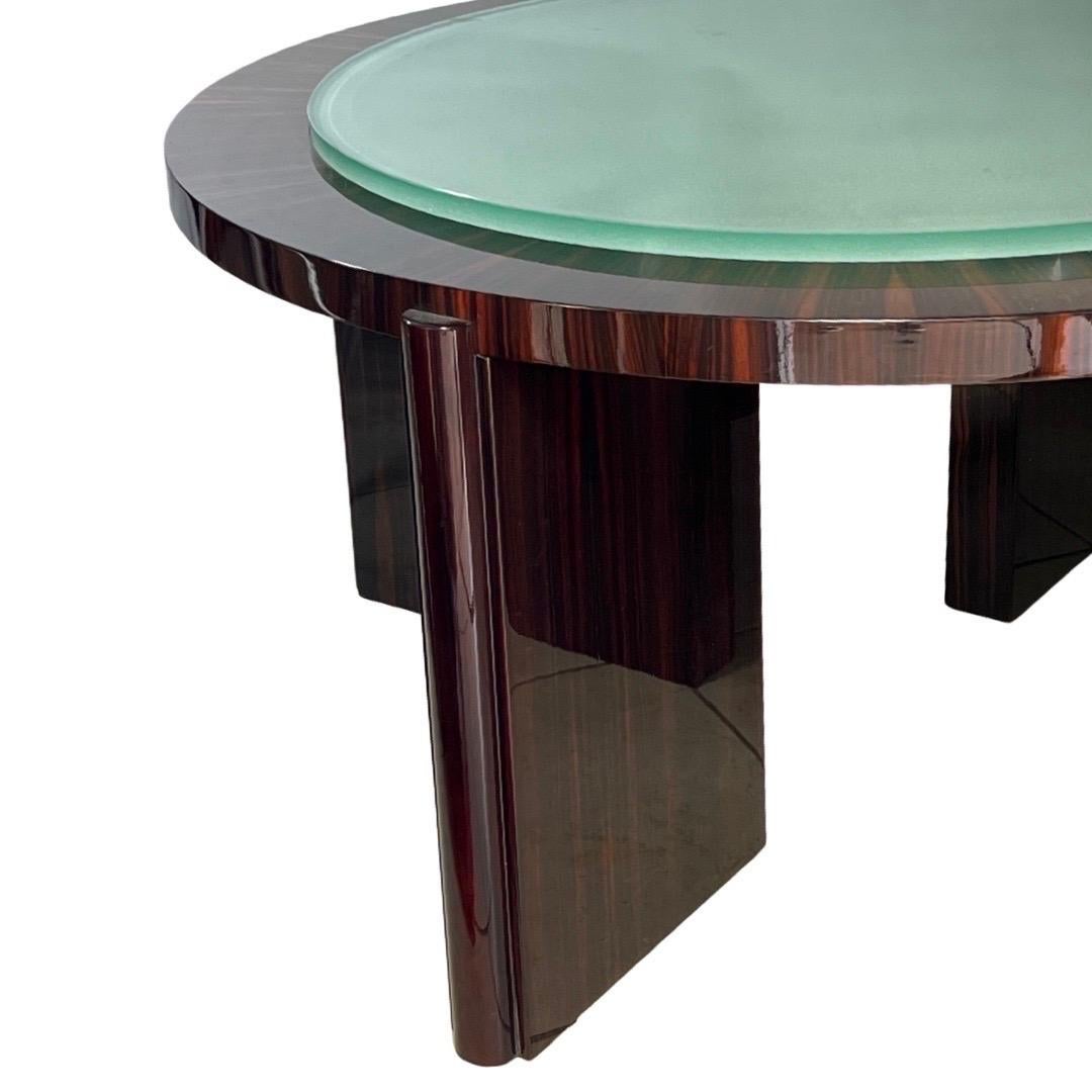French Art Deco Style Coffee Table For Sale