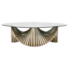 Art Deco Style Coffee Table Made Entirely By Hand In Custom Finishes