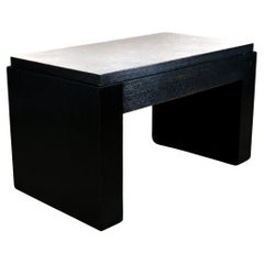 Art Deco style coffee table with cigar box, in the style of Jean Dunand, France