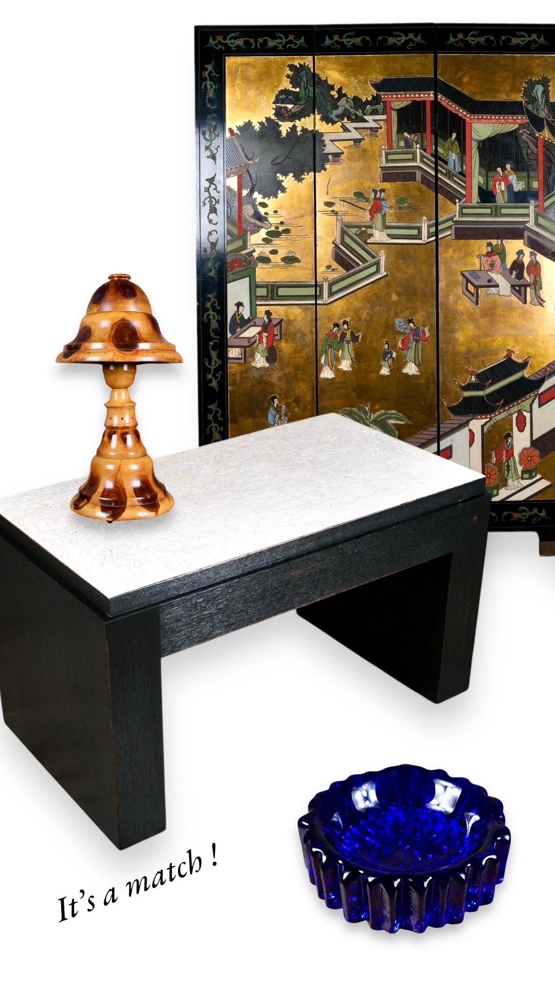 Table basse de style Art déco avec boîte à cigares, dans le style de Jean Dunand, France en vente 14