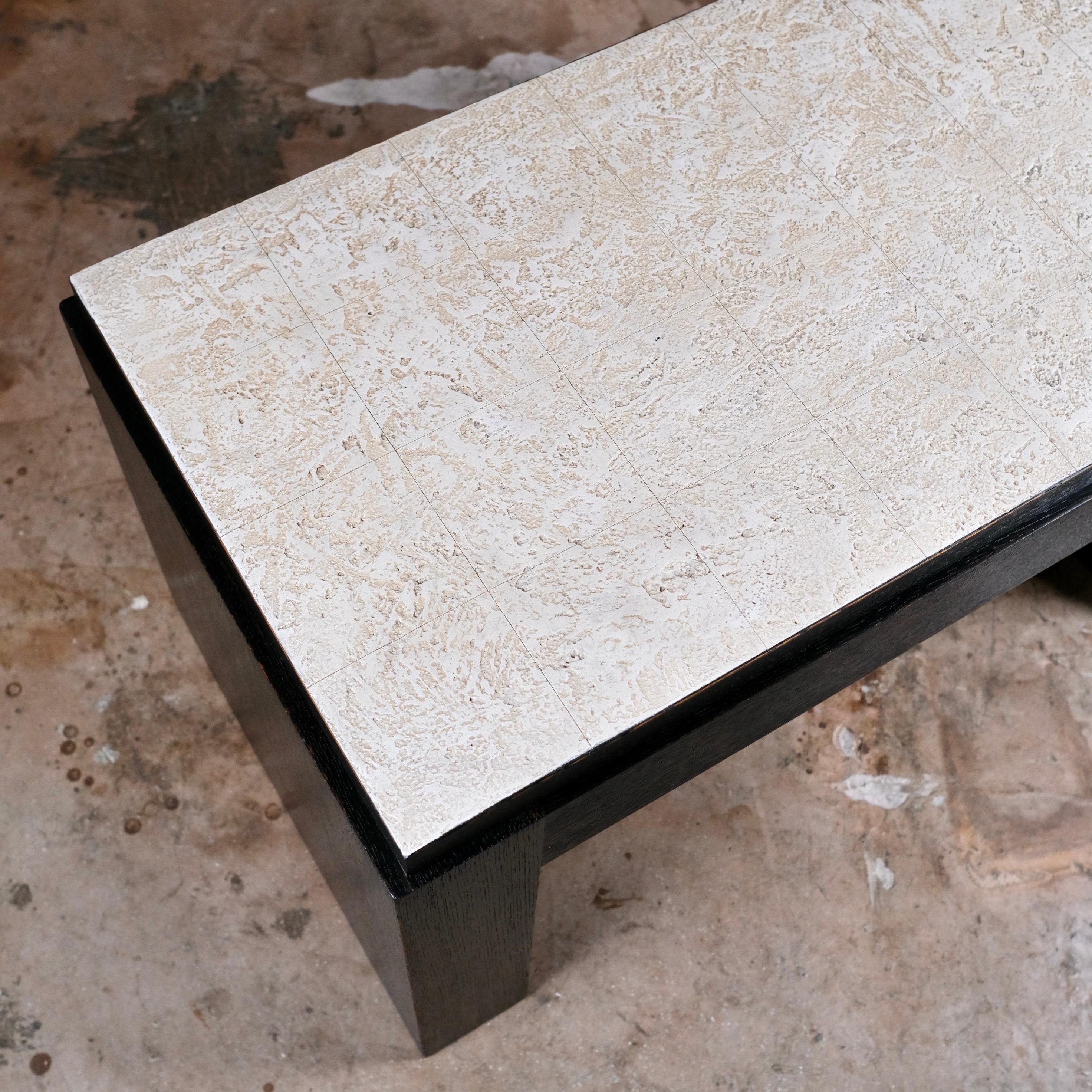 Table basse de style Art déco avec boîte à cigares, dans le style de Jean Dunand, France en vente 4