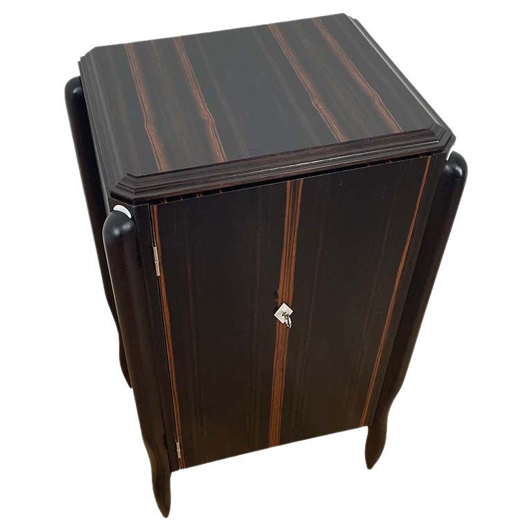 Art Deco Style Commode Inspired by Ruhlmann with Macassar