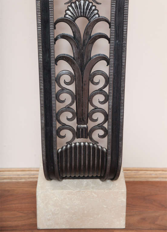 Art Deco Style Console in the manner of Brandt In Good Condition For Sale In Bridgewater, CT