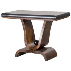 art deco console tables Art Deco Style Console Table in Walnut