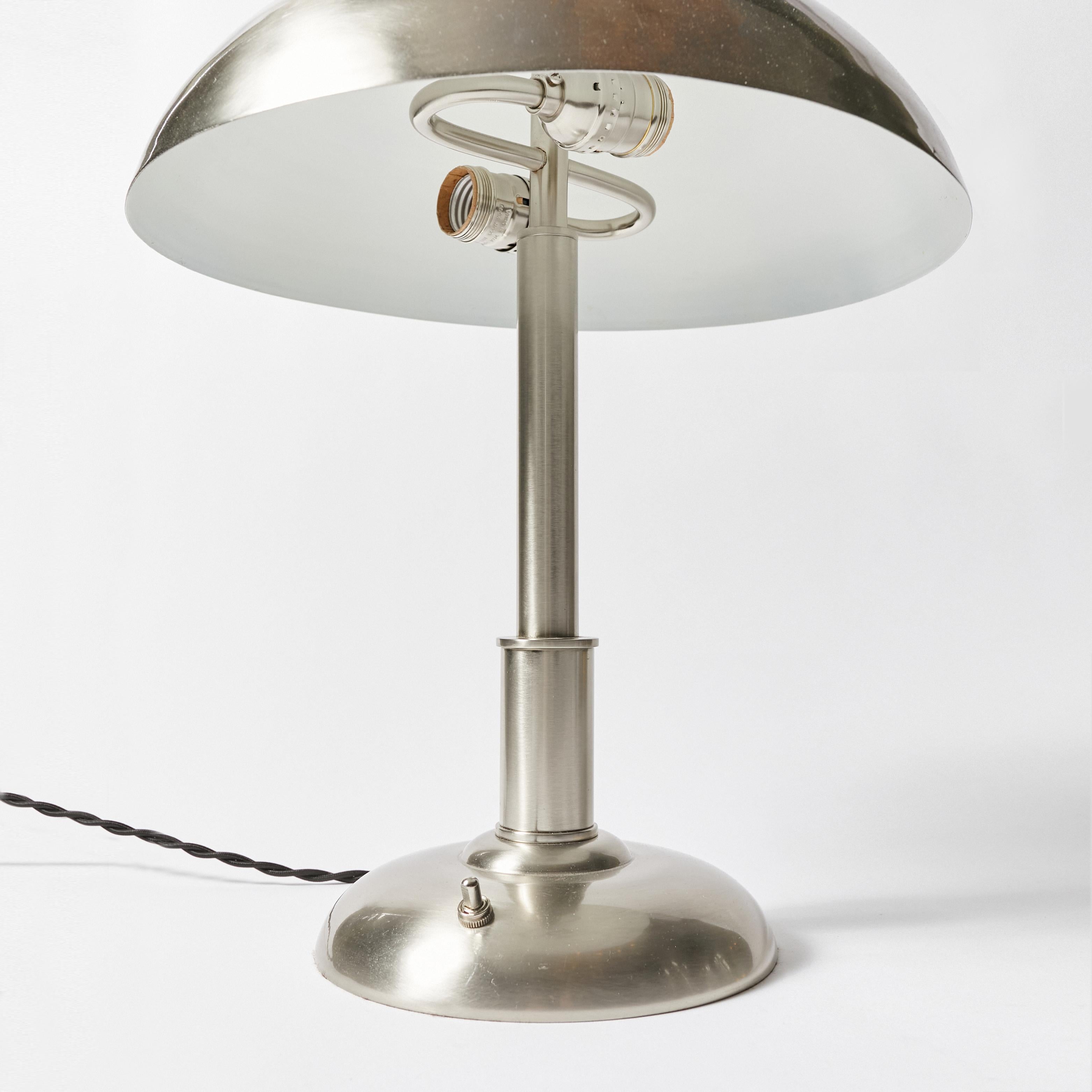 American Art Deco Style Desk Lamp For Sale
