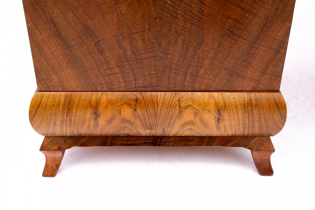 Art Deco style desk, Poland, 1940s 5