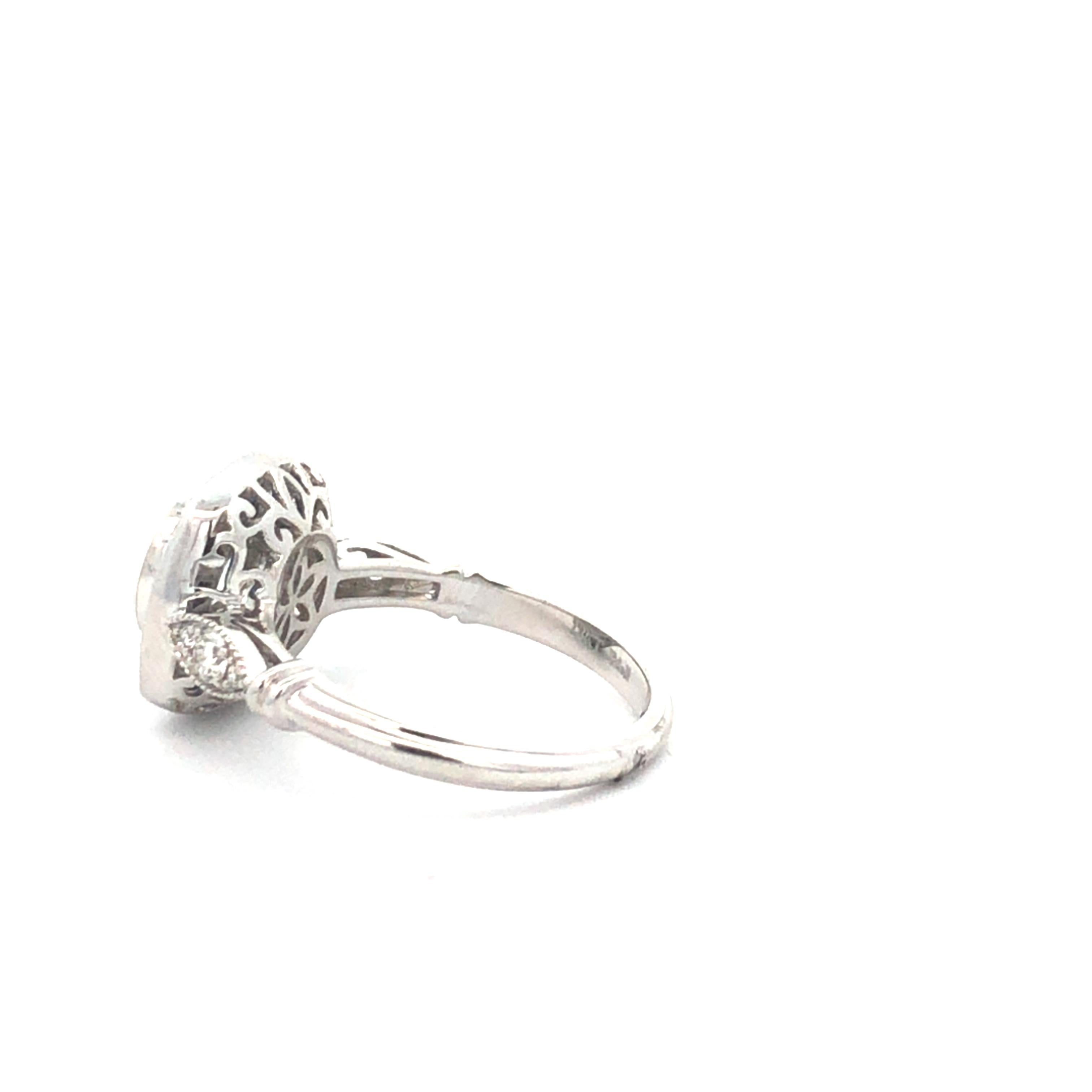 D and A Style Style Diamond & A Style D.16ct S1.00ct D1.11ct 18kWG Neuf - En vente à New York, NY