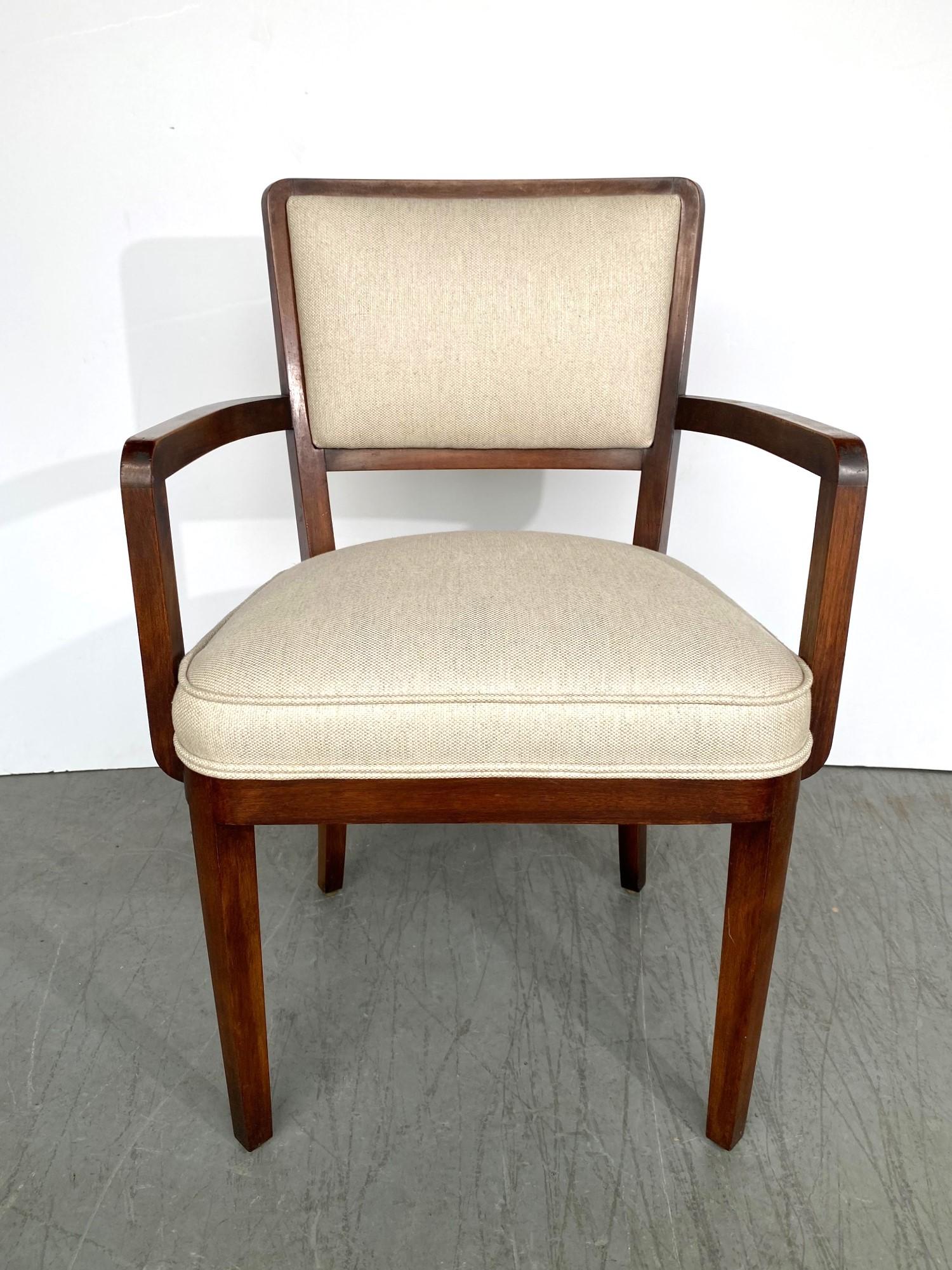 Art Deco Style Dining Chairs Set of 10 In Good Condition In Pomona, CA