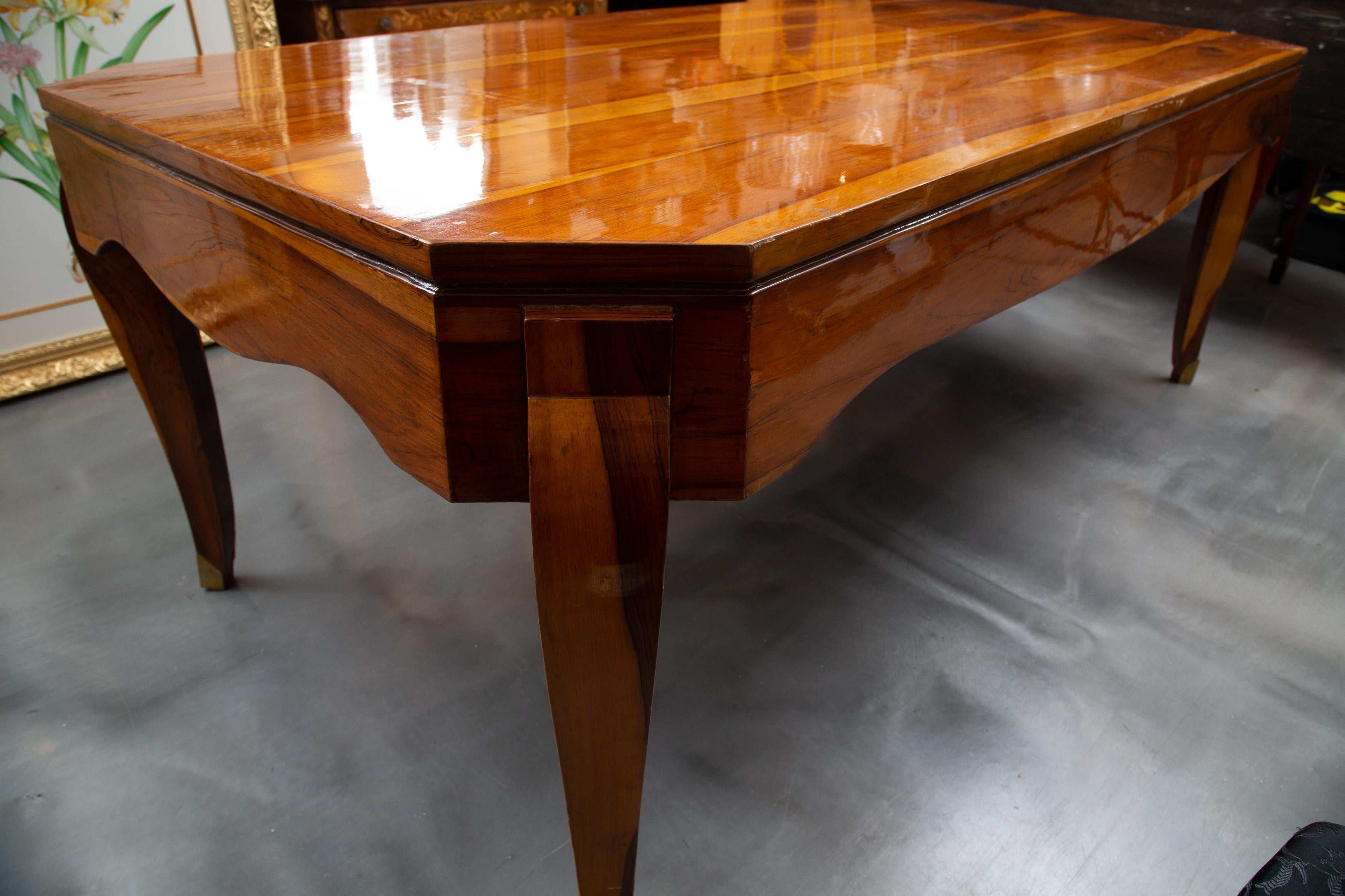 American Art Deco Style Dining Table For Sale