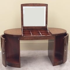 Art Deco Style Dressing Table and Desk including matching chair