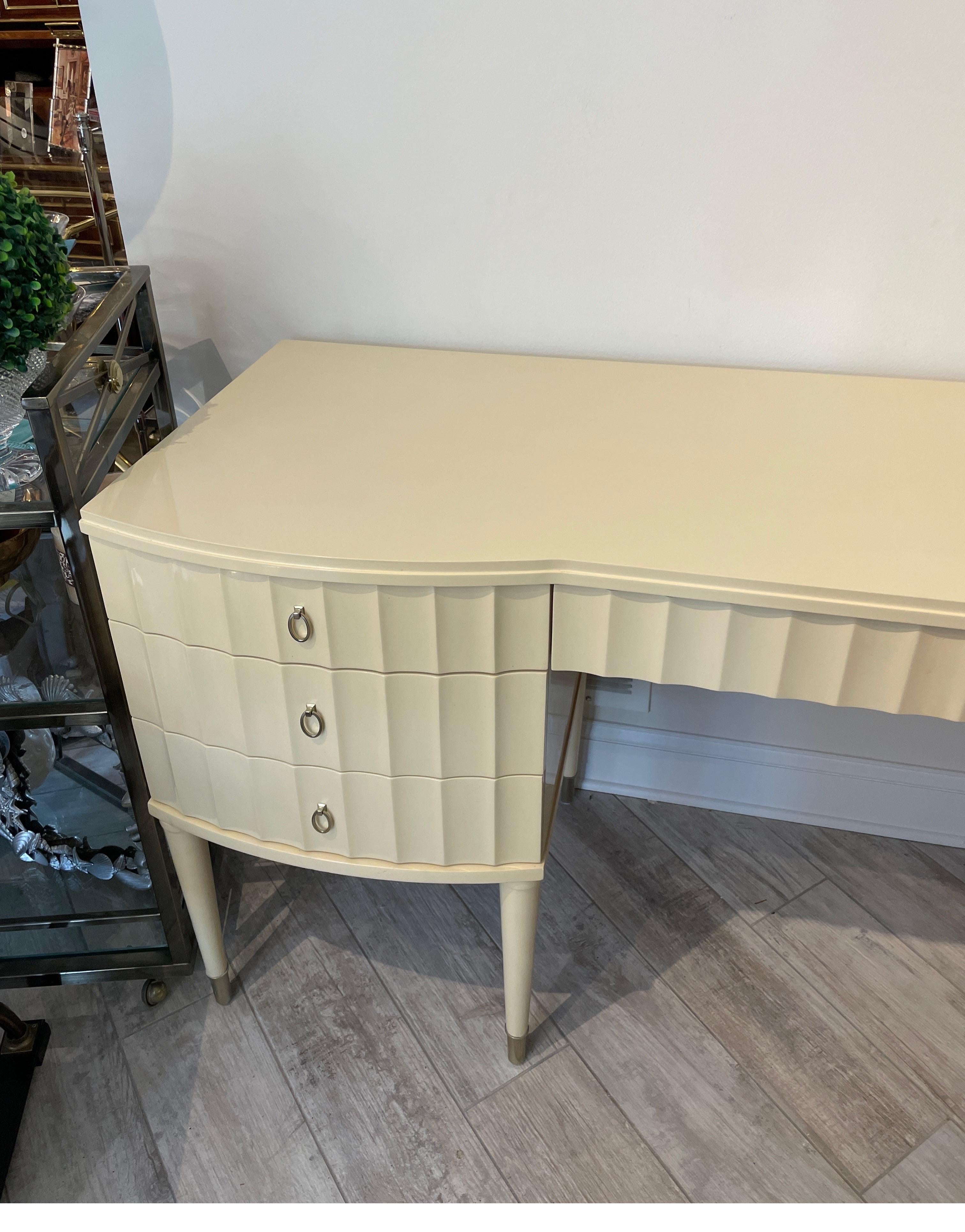 Art Deco Style Dressing Table by Barbara Barry In Good Condition In West Palm Beach, FL