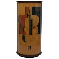 Art Deco style dry bar by Gio Frigerio Italy c1960