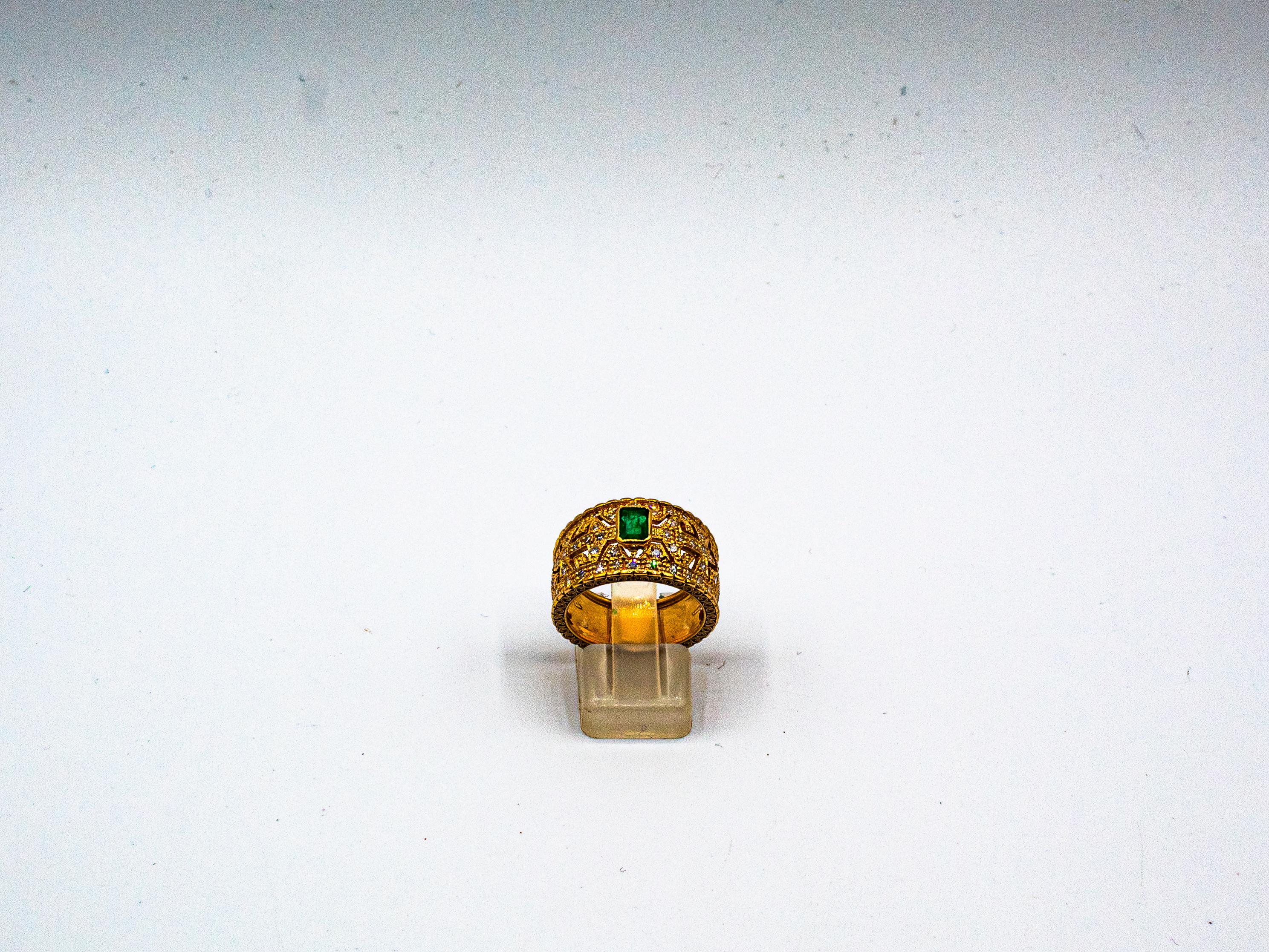 For any problems related to some materials contained in the items that do not allow shipping, please contact the seller with a private message to solve the problem.
We can ship every piece of our 1stdibs catalog worldwide.

This Ring is made of 14K