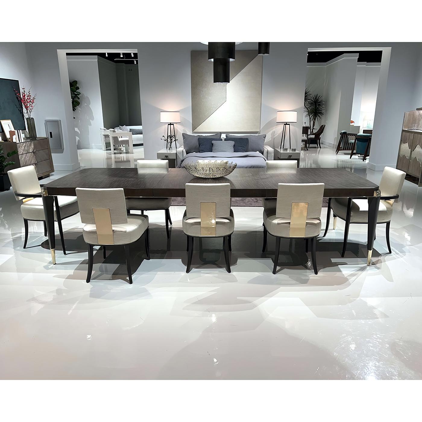 Mesa de Comedor Extensible Estilo Art Déco en venta 6