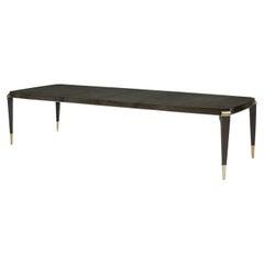 Tavolo da pranzo allungabile in stile Art Déco