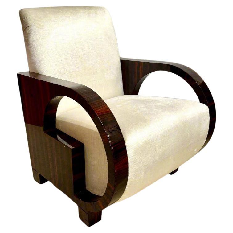 Fauteuil estilo Art Déco inspirado en Dominique