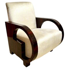 Fauteuil im Art déco-Stil inspiriert von Dominique