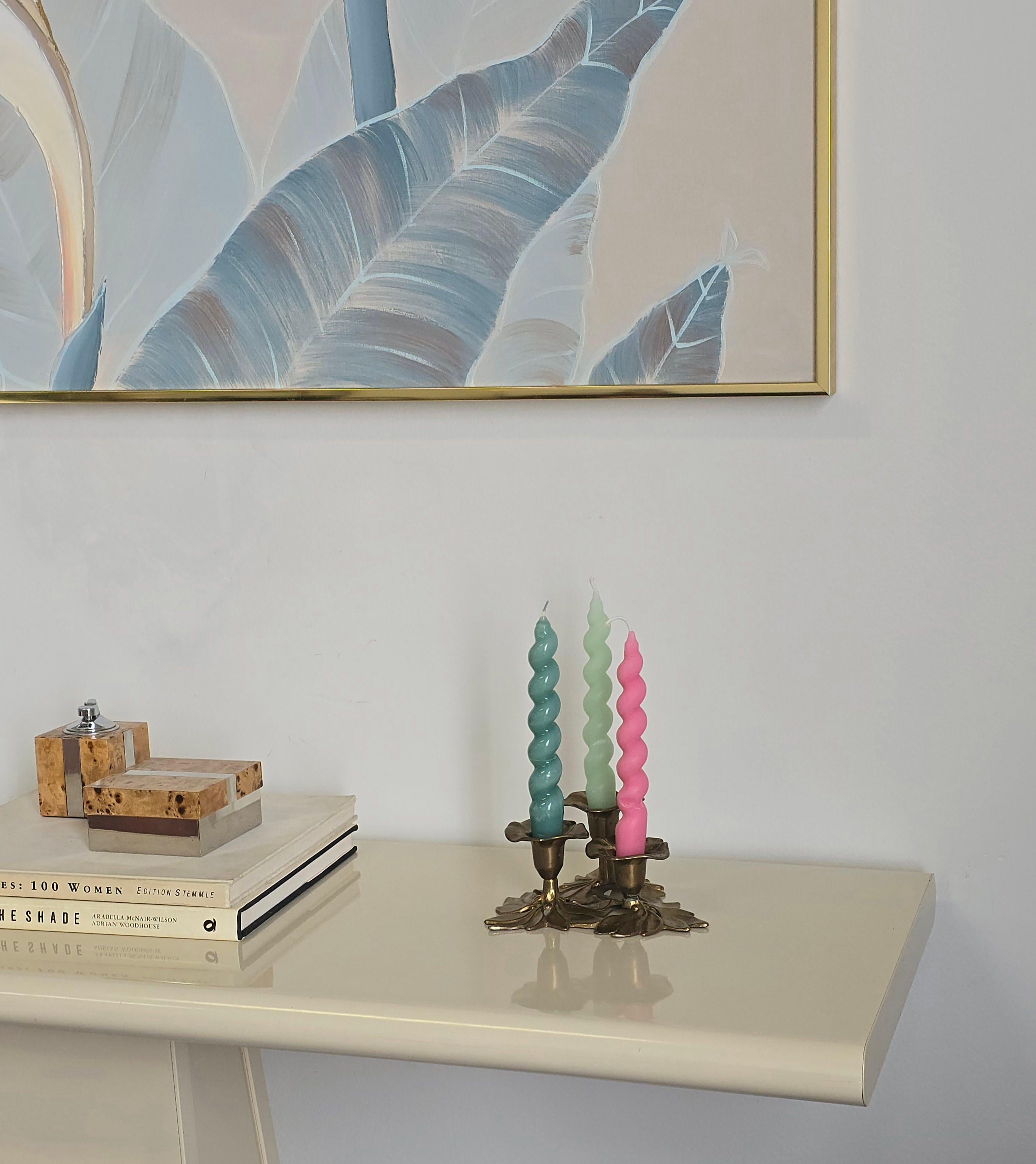 Portacandele floreali in stile Art Deco in vendita 3