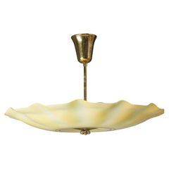 Art Deco -Style Flush Mount, Finland, 1950/1960s